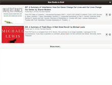 Tablet Screenshot of newbooksinbrief.com